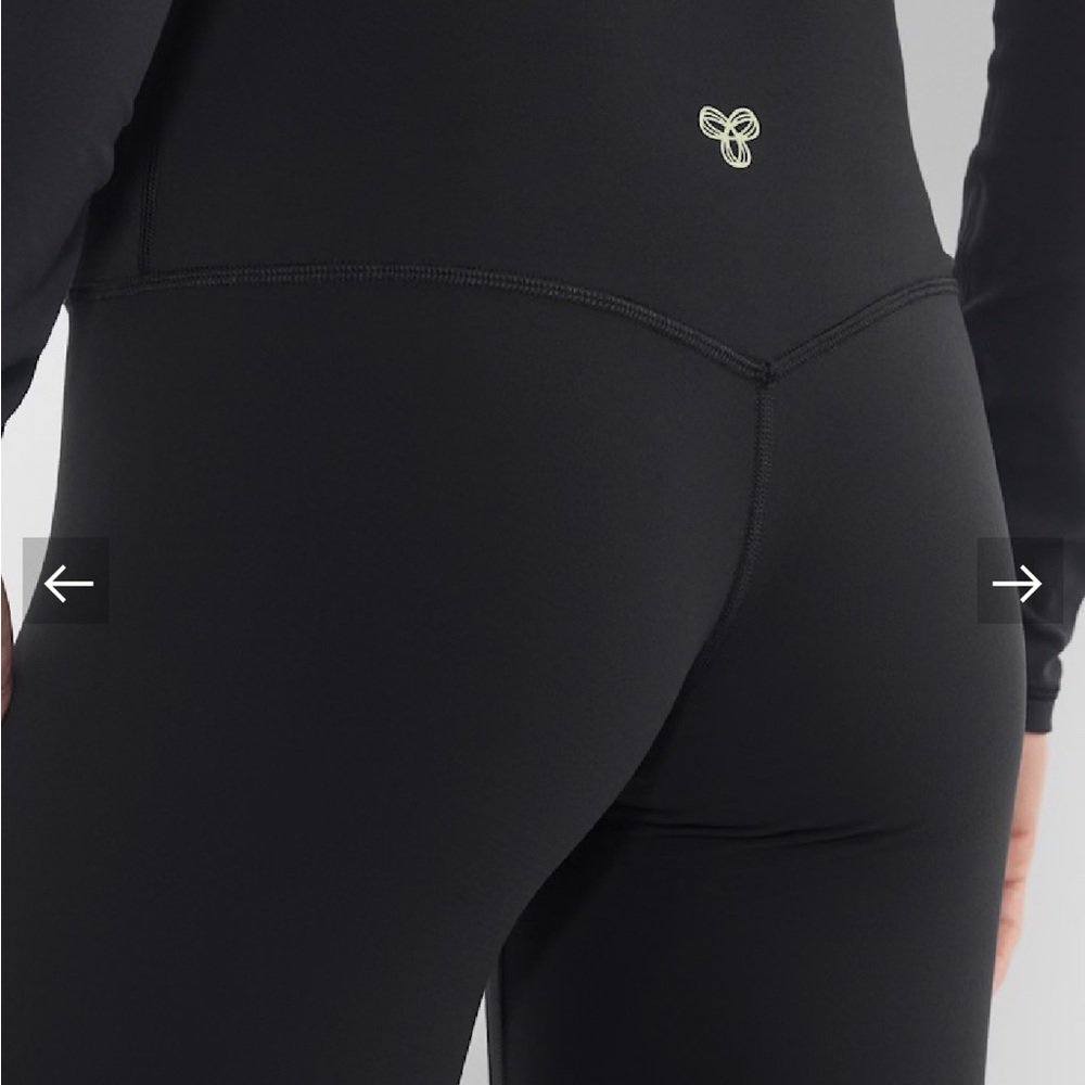 Aritzia Butter Black High-Waisted Leggings